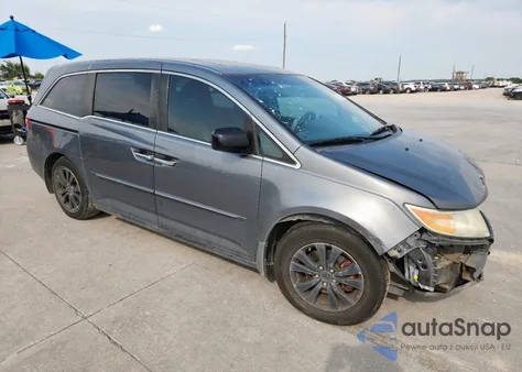 2013 Honda Odyssey Exl из США, поврежденный, VIN 5FNRL5H66DB023178